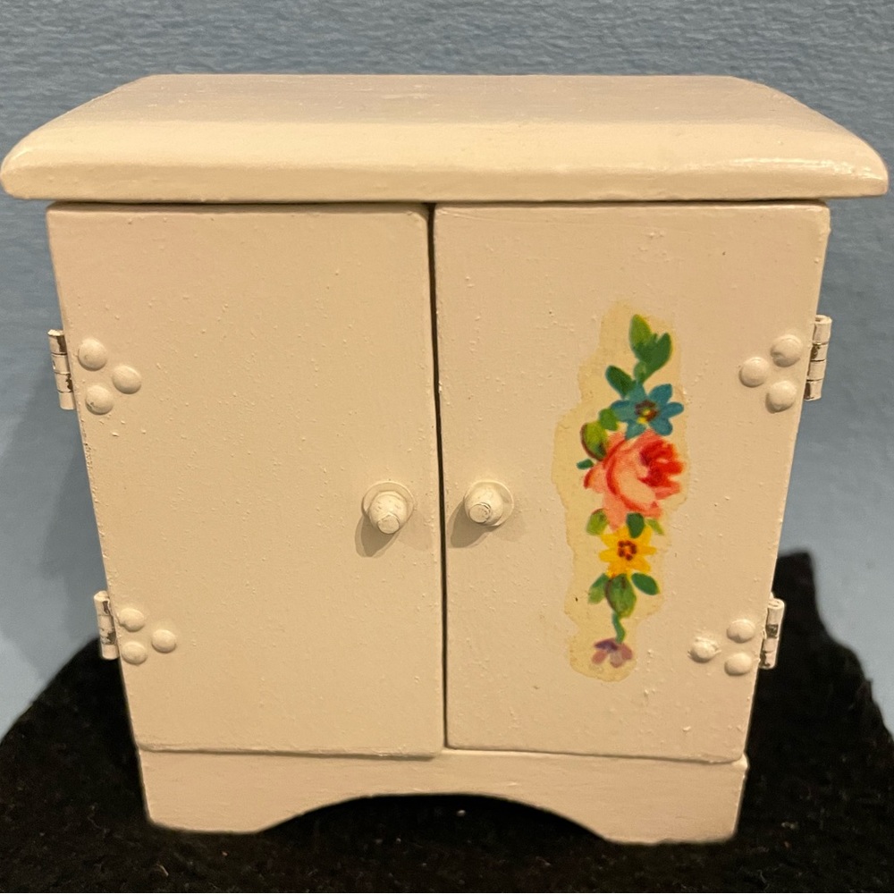 Vintage Dollhouse Armoire